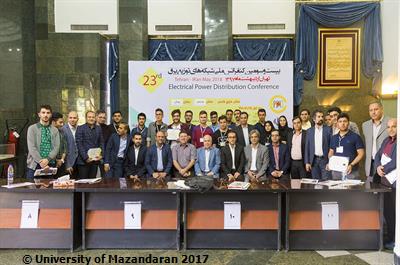 کسب مقام دوم و سوم رویداد کارآفرینی توزیع انرژی الکتریکی توسط دانشجویان دانشگاه مازندران