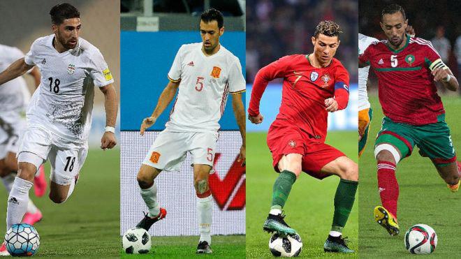 وضع تیم‌های فوتبال ایران، اسپانیا، پرتغال و مراکش در اینستاگرام چگونه است؟