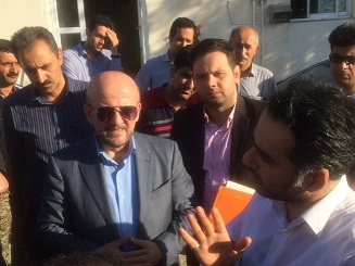 بازدید معاون وزیر راه و شهرسازی از بیمارستان جایگزین و 220 تختخوابی امام خمینی بهشهر 