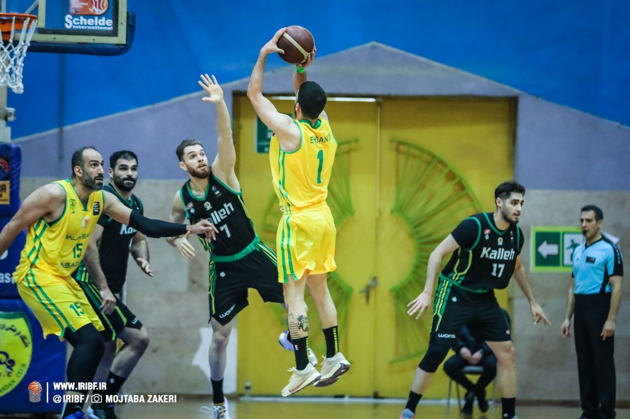 ثبت دهمین باخت کاله آمل در لیگ برتر بسکتبال